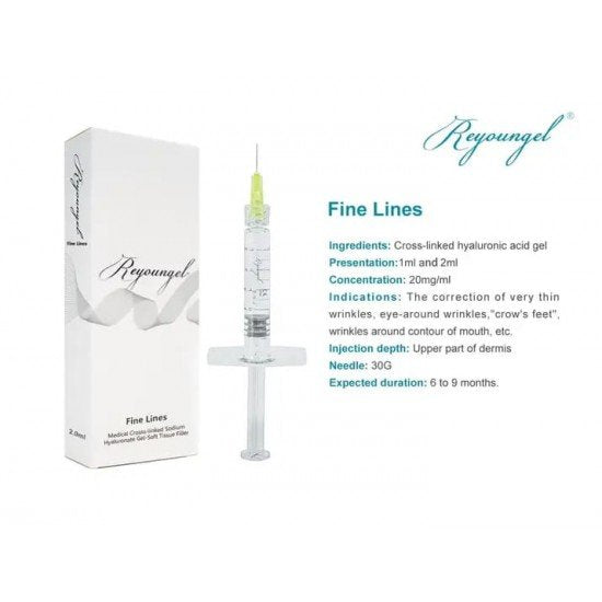 Reyoungel filler 2ML (Fine Lines)